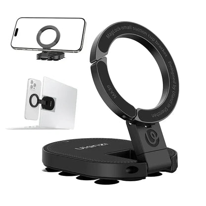 Soporte Magnético con Ventosa Ultra-Adherente para Celular